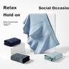 HLA Men's Underwear, 50% Pure Cotton, 95% Cotton Printed, 10A Antibacterial Breathable Boxer Briefs, Four-Corner Shorts, 3-Pack