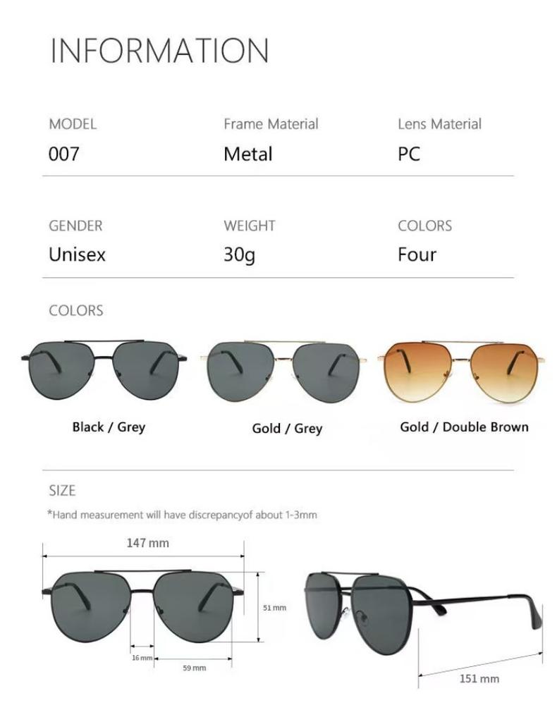 New Metal Sunglasses Vintage Frames For Female Sunglasses Male Luxury Design Sun Spectacles Female Mirror Gafas De Sol Uv400
