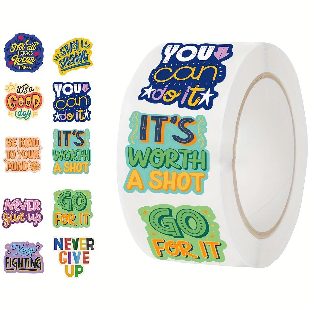Word Motivational Stickers Reward Stickers Stationery Gift Decoration Label