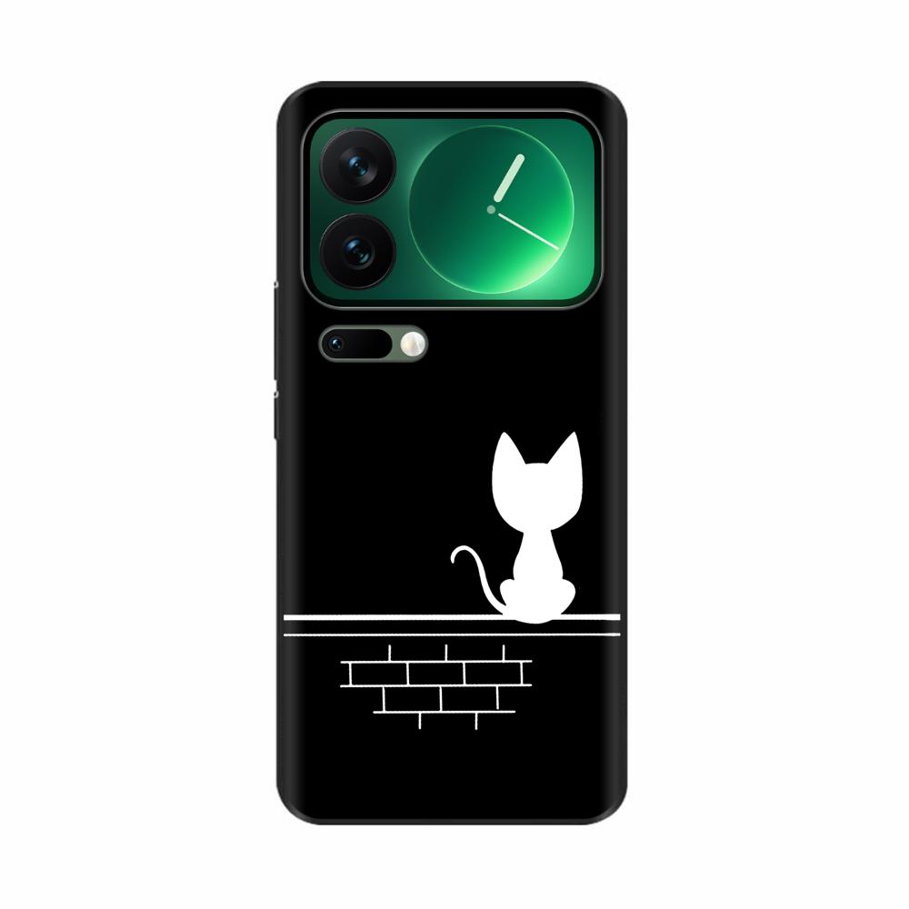 For Xiaomi Mi 17 Pro Max Case Luxury Soft Black Silicone Printed Protective Shell Back Cover Cases For Xiaomi 17 Pro Max Casing