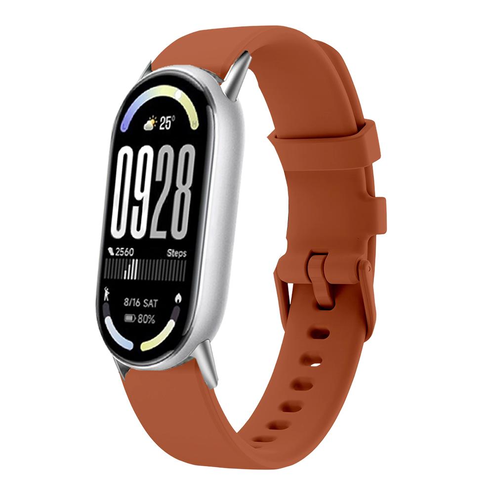 Langlebiges, atmungsaktives Silikonband, Kompatibel mit Xiaomi Band 10/9/8/9 Pro/8 Pro, Bequemes Ersatzarmband