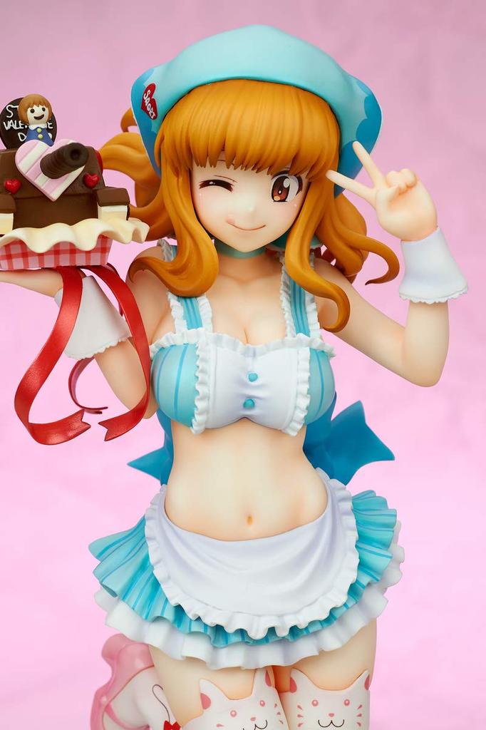 Dream Tech Girls & Panzer Takebe Saori [Valentine Apron] 1/7 Scale PVC Painted Complete Figure