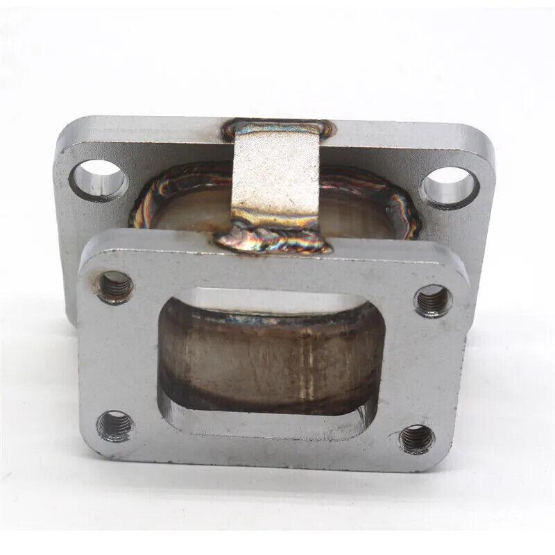 T3-T2 T25 T28 Turbo Charger Manifold Flange Adapter Turbine Conversion Stainless Steel