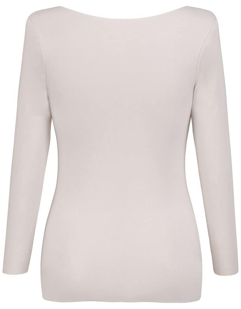 Warm Organic Smooth and Comfortable Against Luxurious Cotton Comfort Cotton Size LL Wing/Wacoal Innerwear, 100% Cotton, Outerwear, Flat, 3/4 Sleeves,