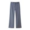  European-American French women's fashionable versatile zip-up blazer + trousers set