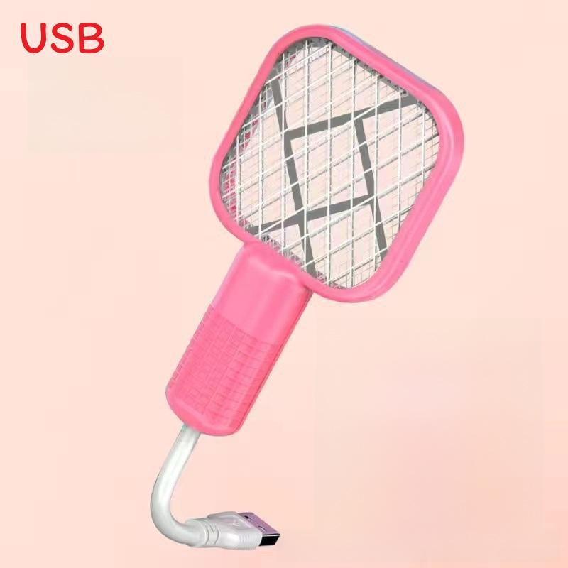 Portable Usb Mosquito Zapper With Light Wave Attraction For Camping Trips