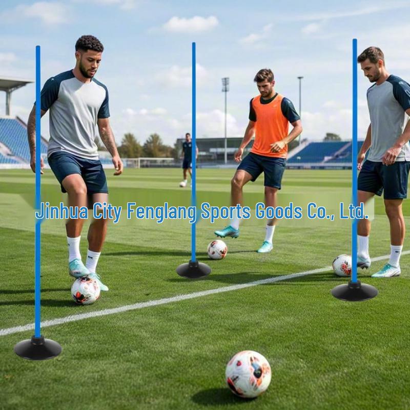 Durable Weighted Base Football Training and Marker Poles