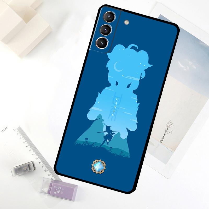 Genshin Impact Phone Case For Samsung Galaxy S20 FE S21 S22 S23 S24 S25 S26 Ultra S10 S25 Plus S25 FE Cover