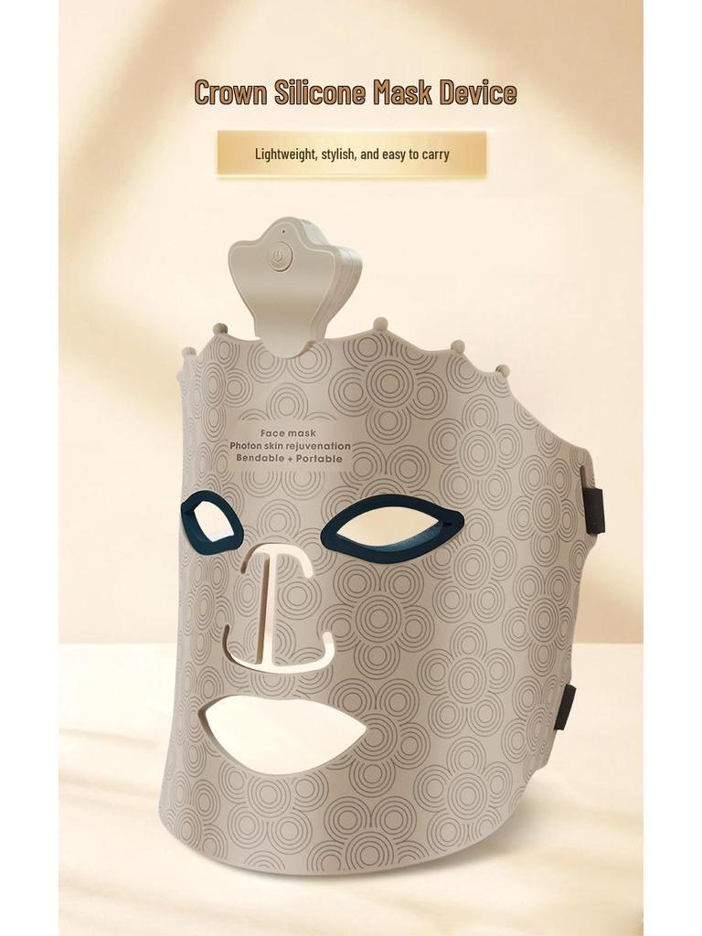 Siebenfarbige LED-Photon-Gesichtsverjüngungsmaske - Für den Heimgebrauch