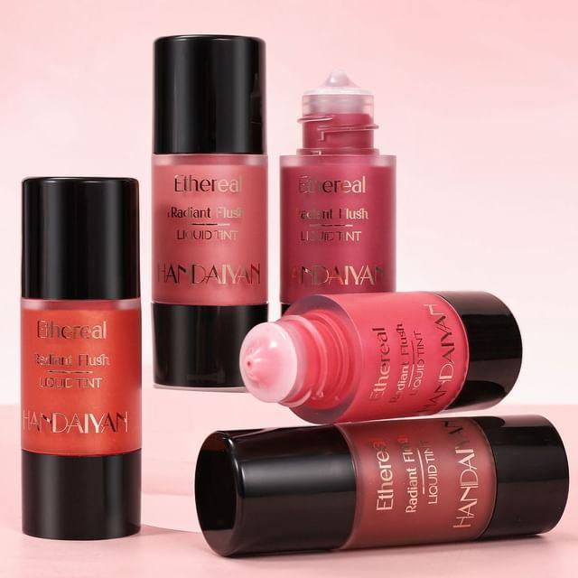 HANDAIYAN - Radiant Flush Liquid Blush - 6 Colors 06 Poppy - 11ml
