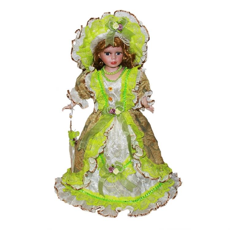 Lovely Triangel Porcelain Doll Ornament For Couples Friend Or Home Enthusiasts Italian Love Tokens Dolls