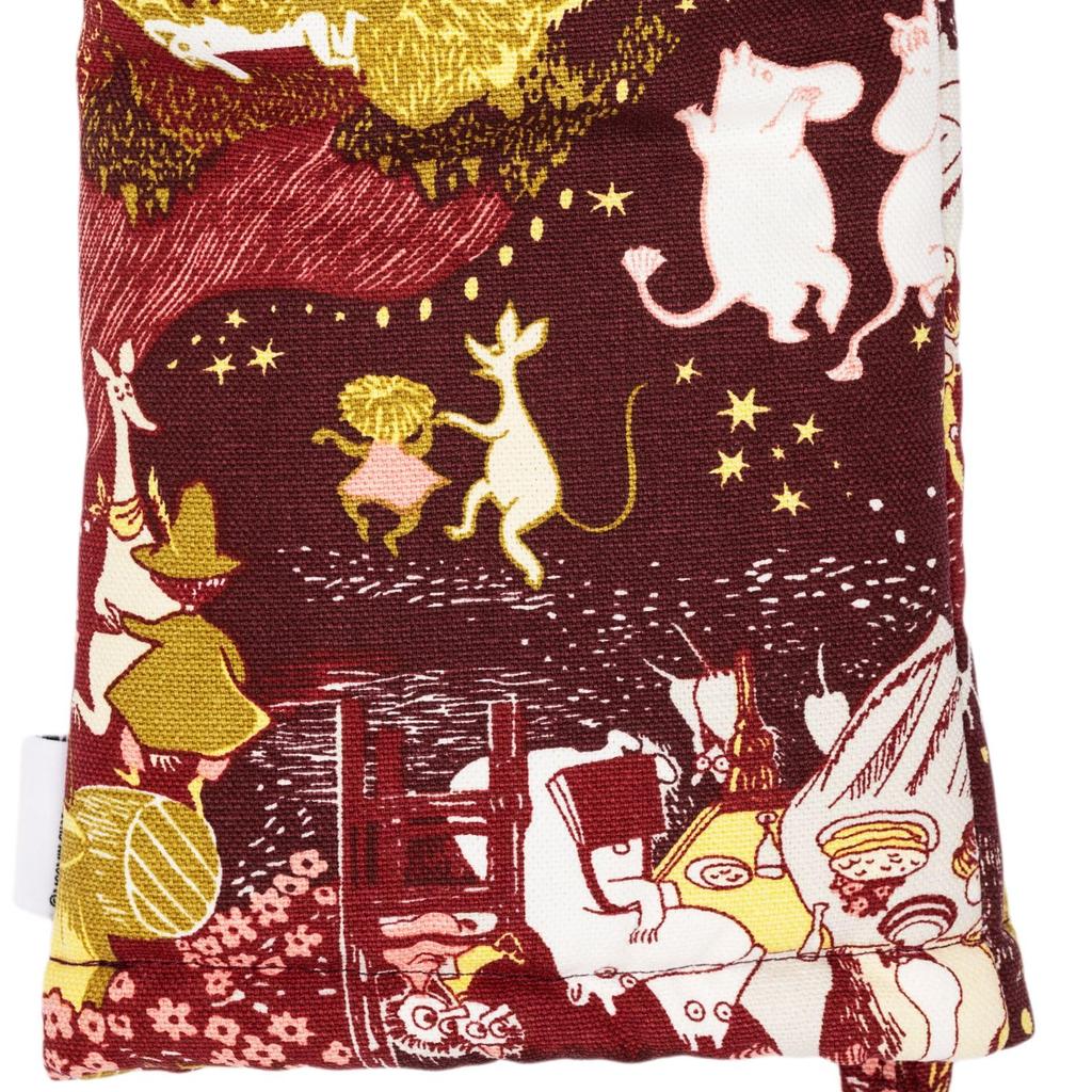 Moomin Arabia Festive Moment Mittens White Home Party W34 X H15cm 1079533 [Official Import] - Red, Purple, Yellow, Gray, - - -