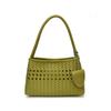 Weave Pattern Small Bag, Crossbody Bag, High-profile Appearance, Hollow Shoulder Strap, Single Shoulder Bag