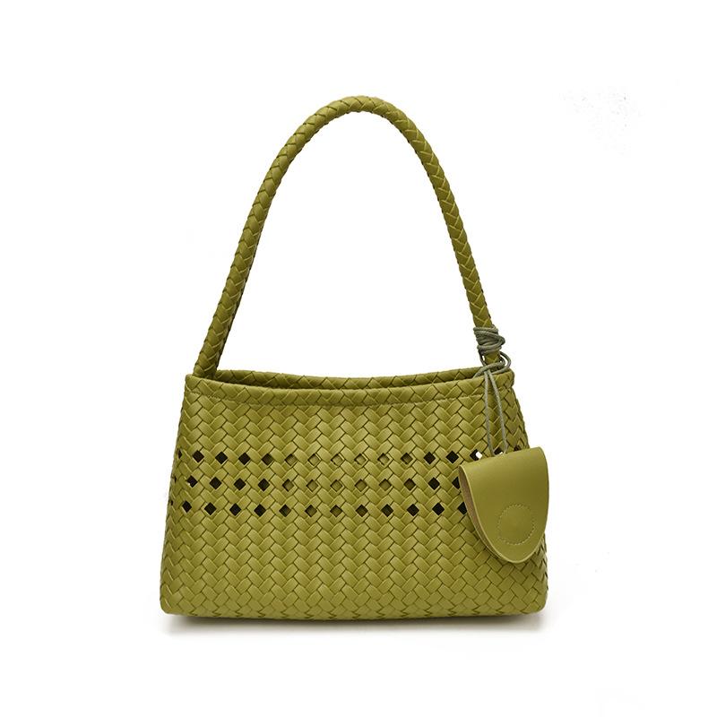 Weave Pattern Small Bag, Crossbody Bag, High-profile Appearance, Hollow Shoulder Strap, Single Shoulder Bag