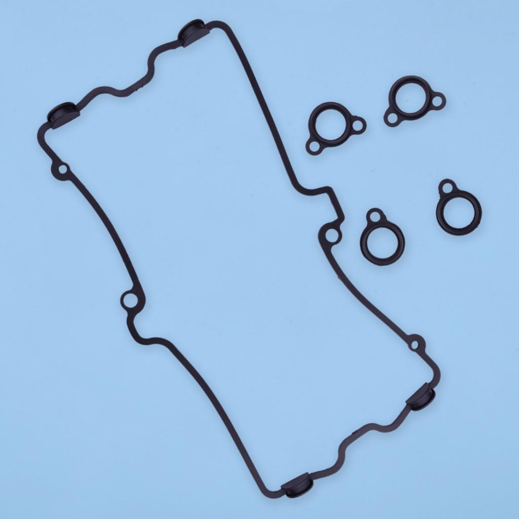 Rubber Cylinder Head Valve Cover Seal Gasket Fit for Suzuki GSF600 Bandit 1995-2000 2001 2002 2003 2004 Black 11173-27A02-000
