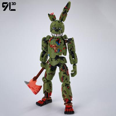 High-Quality 9L3D High-Quality Printed High-Quality Fnaf High-Quality Freddy High-Quality Fazbear'S High-Quality Pizza High-Quality Springtrap Play