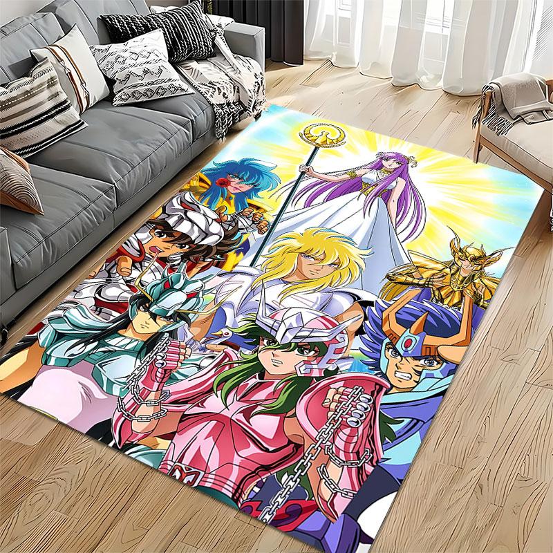 Anime Warrior Characters Carpet suitable as a non-slip mat for the living room or bedroom sofa