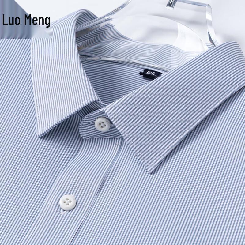 Romon Men's Short-Sleeve Business Shirt