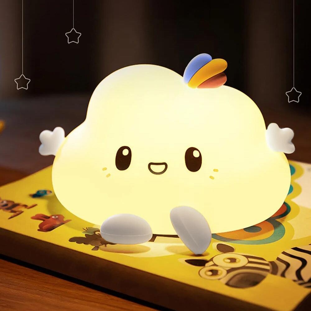 Silicone Cloud RGB LED Night Light