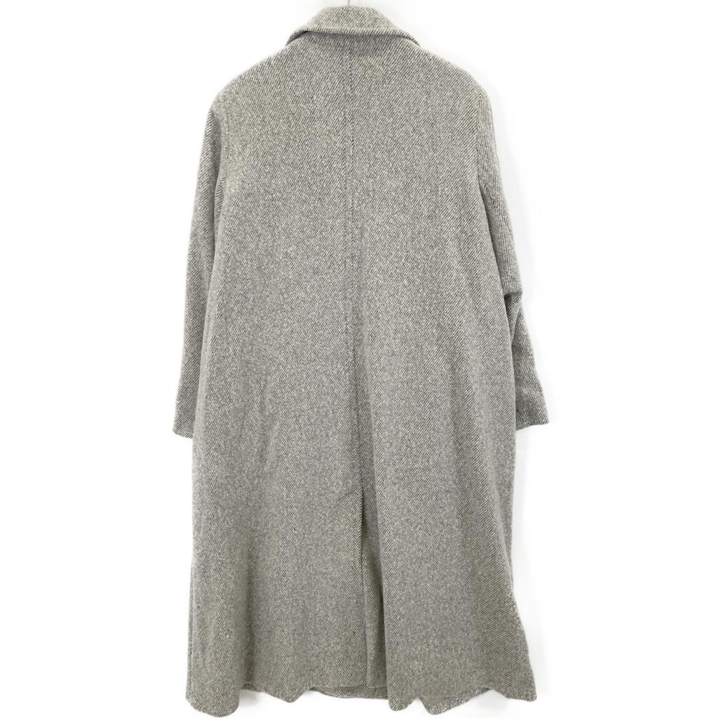 Max Mara Gray wool angora coat coat 36 grayUsed