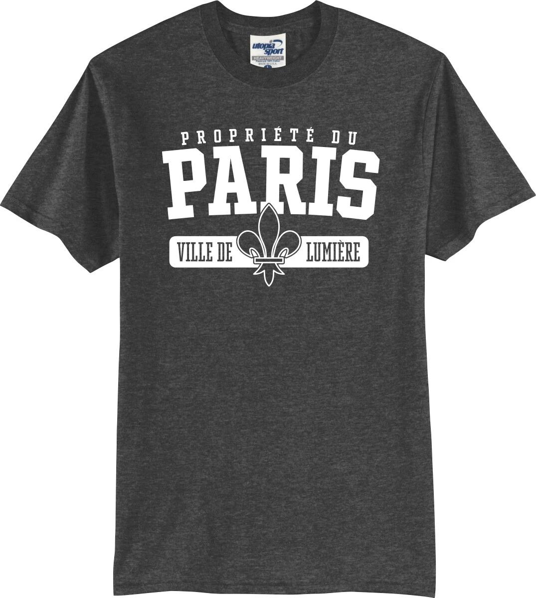 Property of Paris City of Light Unisex T shirt (S-5X) 2XL