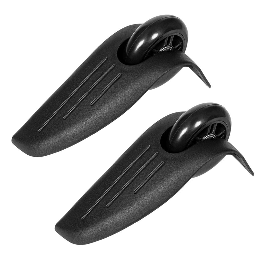 1 pereche Roți de rezervă netede Roți pentru bagaje Roată de schimb Rotilă Practică pentru valize și rucsacuri