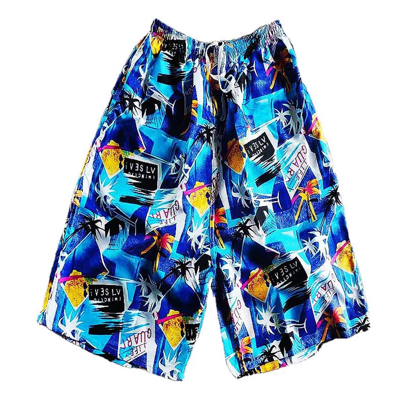 Men's Quick-Dry Camouflage Beach Shorts: European & American Style Swimming and Casual Wear