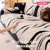 Shumian Velvet Thickened Sofa Cover Winter  New Plush Fixed Non Slip Sofa Cover One-Piece Scratch-Resistant Sofa Cover Cloth