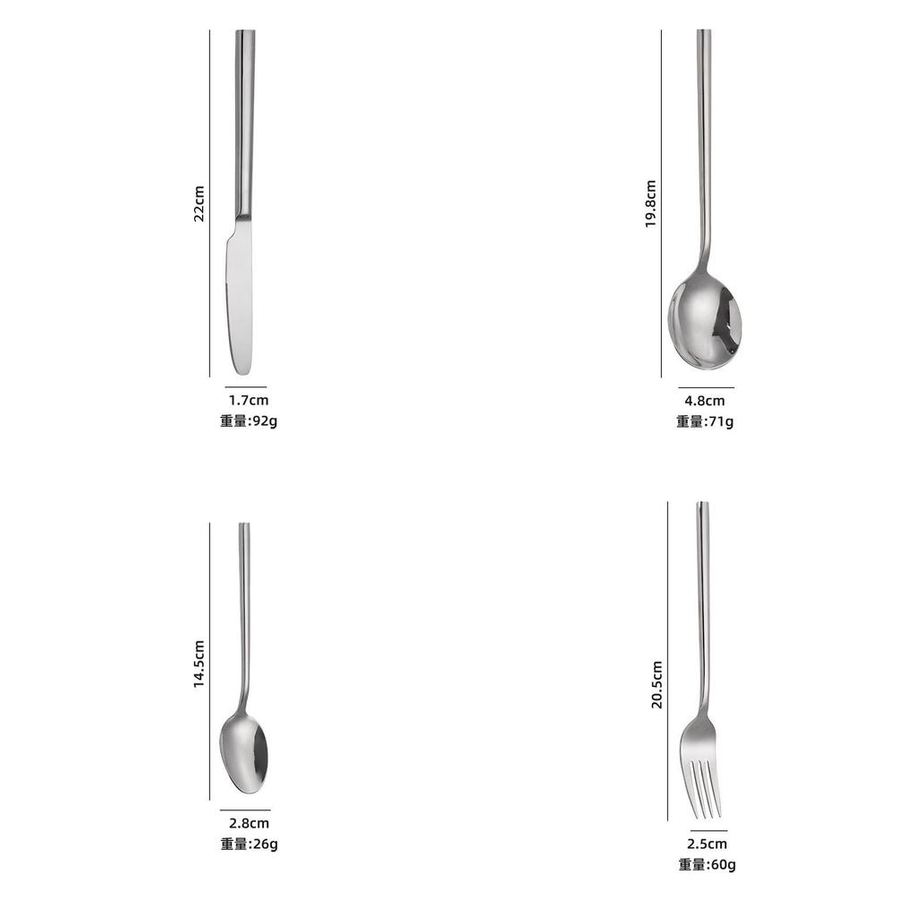 304 Stainless Steel Flatware With Mirror Finish For Elegant Dining And Gift Giving