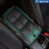 Car Armrest Cover Mat Universal PU Leather Car Interior Central Armrest Box Pad Non Slip Decor Mat Universal Car Accessories New