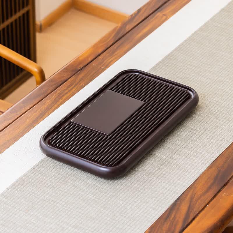 Bakelite & Solid Wood Gongfu Tea Tray