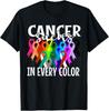 Cancer Sucks In Every Color Fighter   Fight The Cancer Gift Unisex T-Shirt