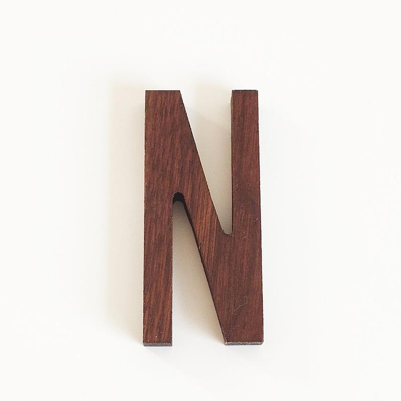 1pc Ornament Sophisticated Wall Decor DIY Letters Nordic Style Shooting Props Wooden Home Furnishings
