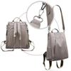 Fashion Nylon Solid Color Lightweight Waterproof Large Capacity Detachable Shoulder Strap Multi Functional Women's Backpack