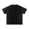 Oversize T-shirt z efektem sprania i koszulka dziecięca - 250 GSM, Unisex Tee, Koszulka z opuszczonym ramieniem i koszulka dziecięca, Vintage T-shirt i koszulka dziecięca