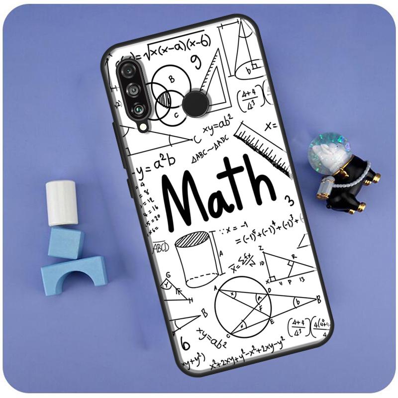 Physic Equations Math For Huawei Nova 11 Pro 9 10 SE 7i 8i 11i 12i Y60 Y61 Y70 Y72 Y73 Y90 Y91 P30 P40 Lite Case