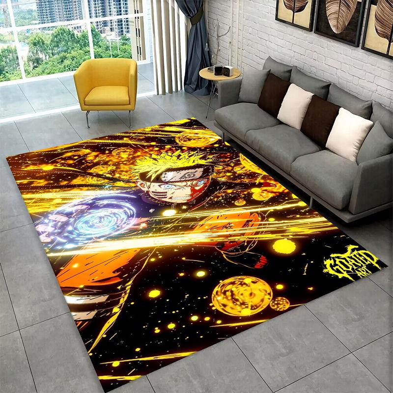 Anime N-Naruto Cartoon Itachi Carpet Rug for Playroom Bedroom Living Room Sofa Home Decor,kid Area Rug Non-slip Floor Mat Gift
