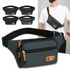Waterproof Waist Bag Men Women Sports Fanny Pack Crossbody Chest Bag Lightweight Multi Pocket Running Travel Belt Bag