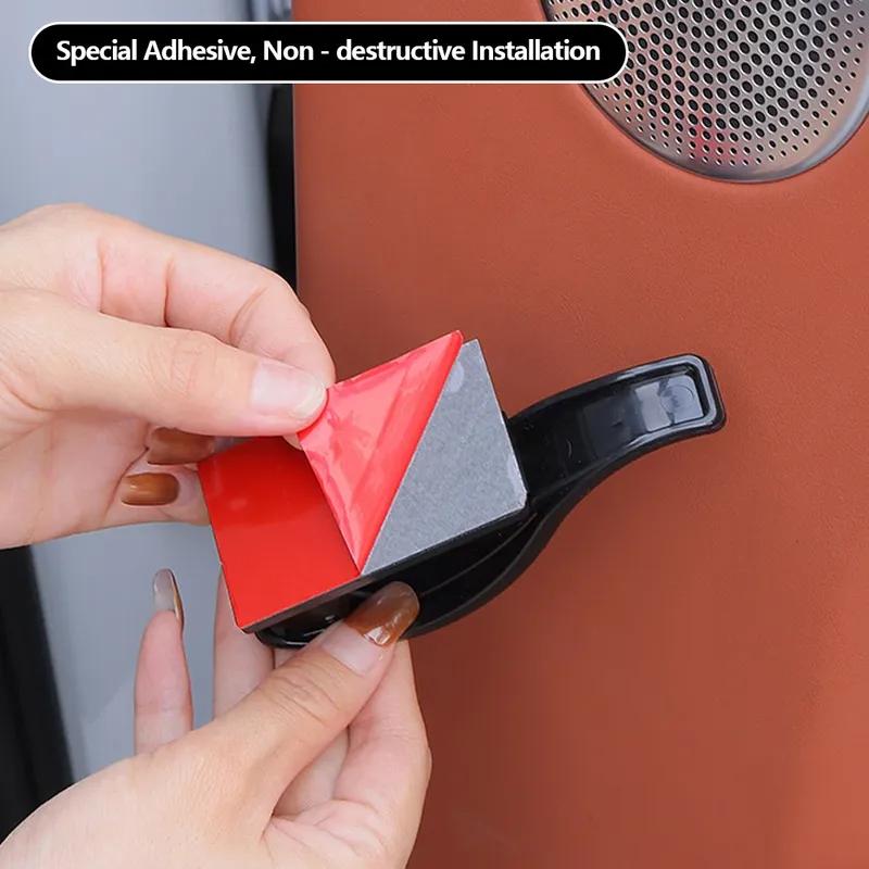 1Pc Car Trunk Umbrella Holder Storage Hook Accessories Universal Multi-functional Car Interior Towel Bag Umbrella Organizer Clip