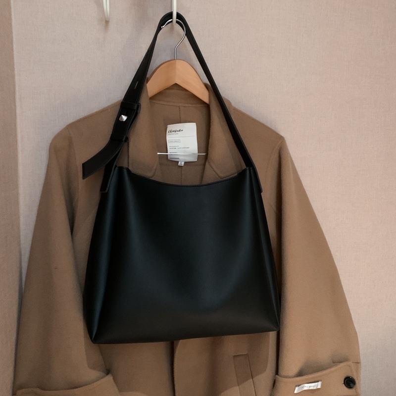 Two-piece set, mother and child bag, women's bag, fashionable spring and summer soft leather shoulder women's bag, large-capacity handbag women's bag