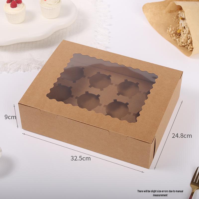 Transparent Cupcake and Pastry Takeaway Box
