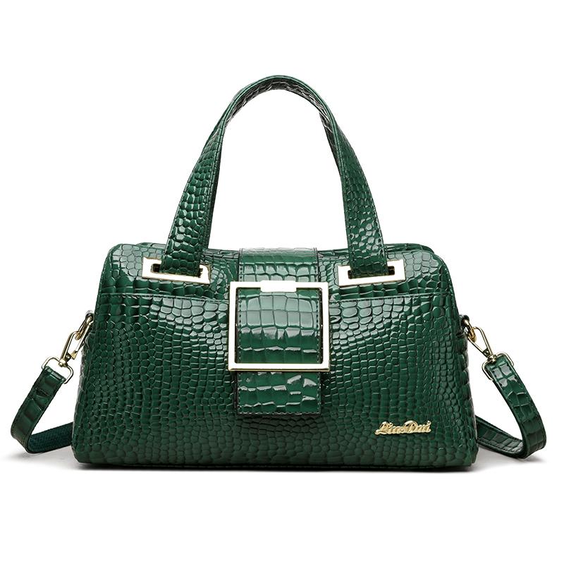 Leopard Print Women's Bag Crossbody Bag Middle-Aged Mother Bag Pu Shoulder Bag Handbag