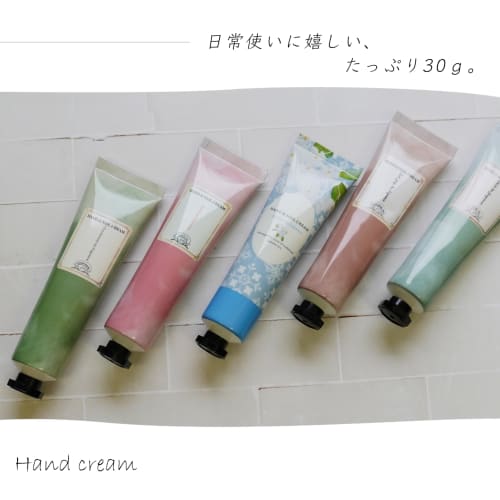 (Styleneo) Hand Cream 5-Piece Gift Set for Women, Affordable, Gift Wrapping (Tea Charm)