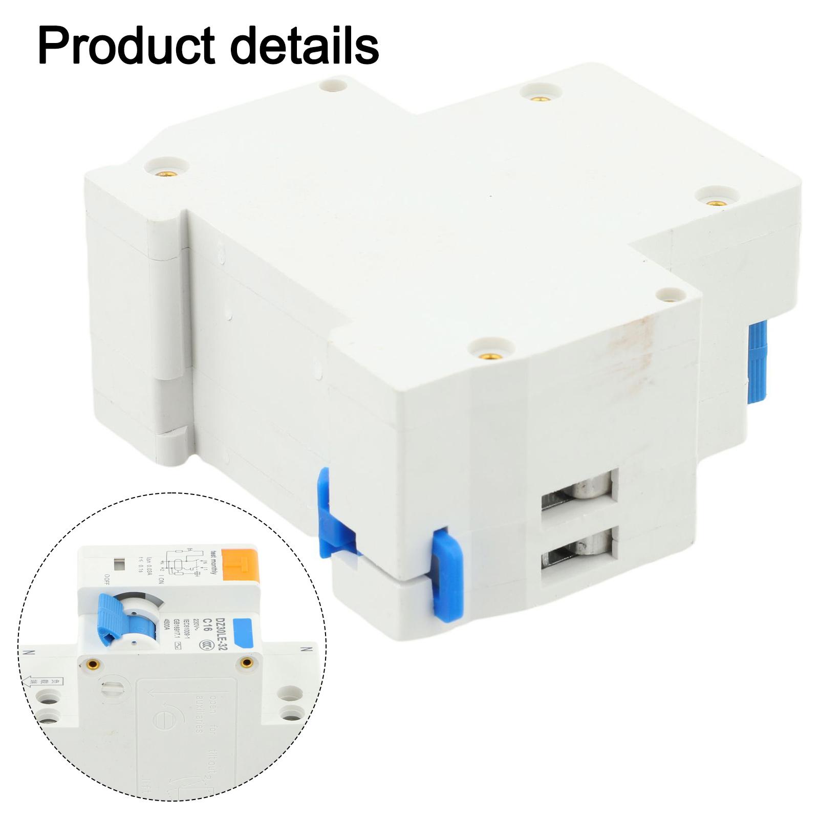 

Enhanced Electrical Safety with 230V Leakage Protector 16A DPN Air Switch with Visual Indicator and Easy Setup CHINA