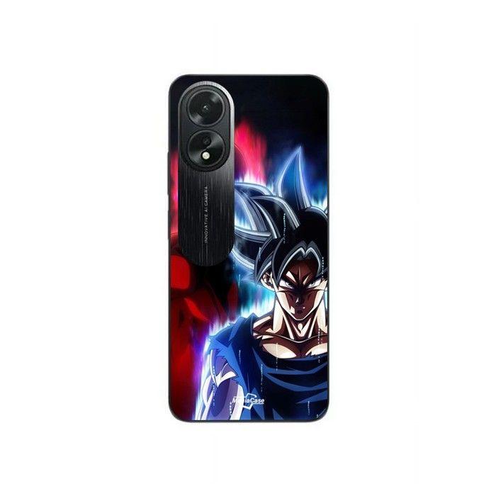 Coque de téléphone - MANIACASE - Oppo A58 - Dragon Ball Z - Silicone TPU - Noir