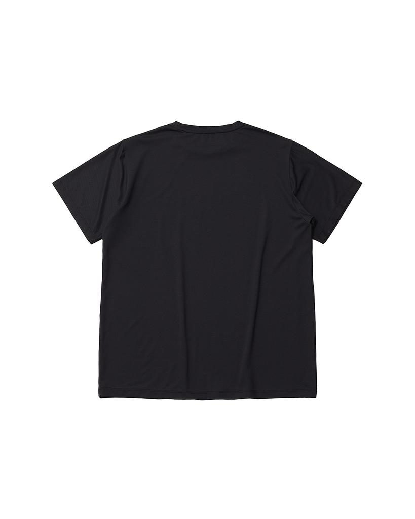 THEMUSEUMVISITOR Exhibition Graphic Running T-Shirt (Black)