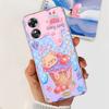 Schöne Hülle mit Aufdruck für OPPO A17 (CPH2477) Weiche Silikon-TPU-Rückabdeckung für Oppo A17 A 17 4G Handyhüllen
