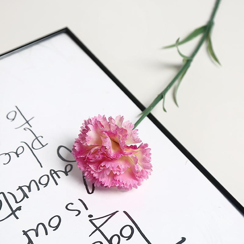 High-End Artificial Carnation Bouquet for Weddings and Home Decor