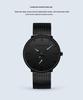 Men's Black Luminous Quartz Sports Watch - Trendy Waterproof Wristwatch