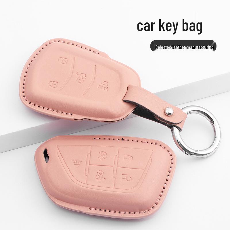 Cadillac XT Key Case with SRT Buckle for XT4, XT5, XT6, XTS, CT4, CT5, CT6, ATSL